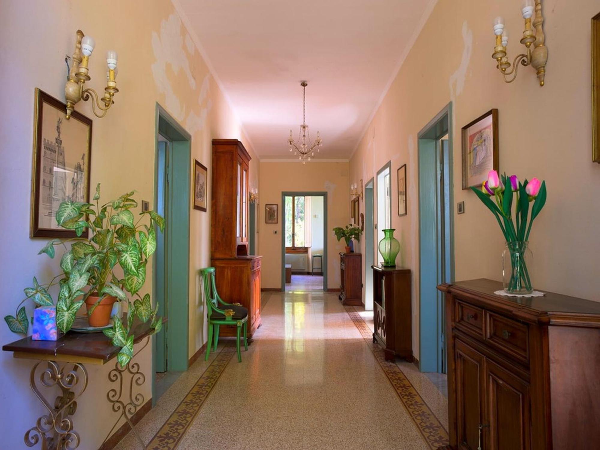 Lovely Holiday Home In Montefiridolfi With Hill View Kültér fotó